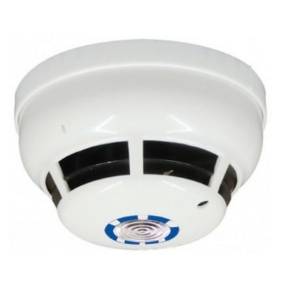 Protec Optical Smoke and Heat Multi-Sensor with Talking Sounder and LED Beacon Protec Optical Smoke and Heat Multi-Sensor with Talking Sounder and LED Beacon