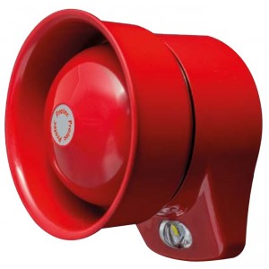 Protec 6000/TSR/VAD Red High-Output Talking Sounder with VAD
