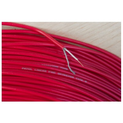 Patol Analogue Red PVC Sheath with Stainless Steel Armour (Price per Meter)