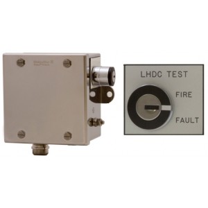 Patol Digital EOL Stainless Steel Termination Box for DDL Range with Fire & Fault Test Key Switch