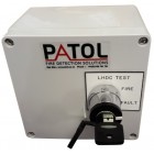 Patol Digital EOL ABS Termination Box for DDL Range with Fire & Fault Test Key Switch