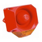 Cooper Fulleon 7021122FUL-0113X Asserta Maxi Sounder Beacon 24Vdc 120dB (Red Body, Amber Lens)