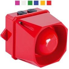 Cooper Fulleon 7092353FUL-0389 X10 Mini Red Sounder Beacon 10-60 VAC-DC