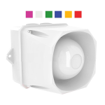 Cooper Fulleon 7092355FUL-0391 X10 Mini White Sounder Beacon 10-60 VAC-DC