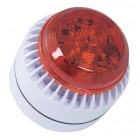 Cooper Fulleon ROLP Solista White Body Red LED Beacon (Shallow Base)