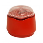 Vimpex Banshee Excel Lite Capsule Red Sounder with Clear Xenon Beacon - 958CHX1100