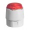Vimpex Banshee Excel Lite Capsule White Sounder with Red Xenon Beacon (Deep Base) - 958CHX1501