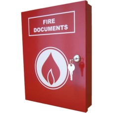 Elmdene A4 Red Document Box with Fire Logo Elmdene A4 Red Document Box with Fire Logo