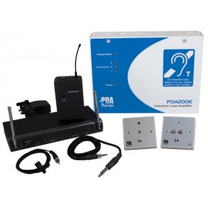 C-Tec PDA200E AKH1/L Hearing Loop Kit for Health and Fitness Club (200m2)