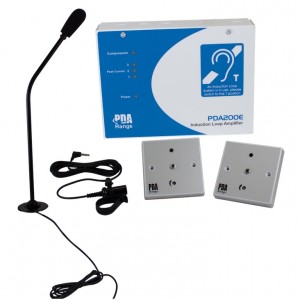 C-Tec PDA200E AKL1 Hearing Loop Kit for Lecture Rooms (200m2)
