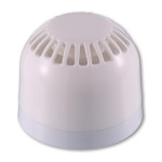 Ziton AS363W White Fire Multi Tone Sounder with Shallow Base