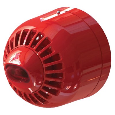Ziton ASW366 Sounder VAD Beacon Red Shallow Base Wall Mount Red Flash Ziton ASW366 Sounder VAD Beacon Red Shallow Base Wall Mount Red Flash