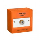 Haes Smoke Vent 3-Position Orange Firemans Key Switch WAK30S-AOV