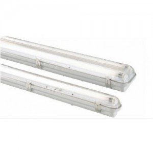 Advanced IND254/M3/P Lux Intelligent Industrial Twin 54W T5 3 Hour Maintained Addressable Luminaire