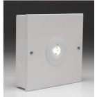 Advanced LLED3/NM3/P/TH/BLK LED-Lite Addressable Non-maintained 3 Hr Emergency Downlight