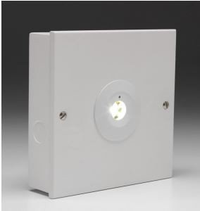 Advanced LLED3/NM3/P/C/TH/BLK LED-Lite Addressable Non-maintained 3 Hr Emergency Downlight