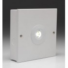 Advanced LLED3/M3/P/SUR LED-Lite Addressable Maintained 3 Hour 3W LED in White Surface Mount Box