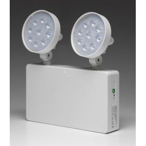 Advanced Lux Intelligent TLED/NM3/P Twin-LED 3-Hour Non-Maintained Emergency Addressable Projector Luminaire