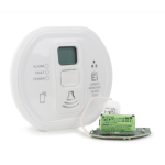 Aico RadioLINK Carbon Monoxide Alarm with Digital Display – Ei208DWRF