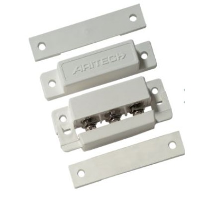 Aritech DC102 Connector - Surface Mount - Screw Terminals - N/C - 18mm gap - White (Grade 1)