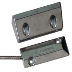 Aritech DC108 Surface Overhead/Floor Mount Contact With 2M Armoured Cable - N/C - 75mm