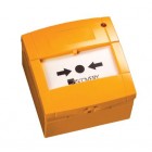 Aritech DMN960Y 990 Series Manual Call Point - Complete with Back Box and Resettable Element (Yellow)