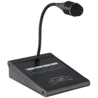 Baldwin Boxall 1 Zone Paging Microphone BDM301 Baldwin Boxall 1 Zone Paging Microphone BDM301