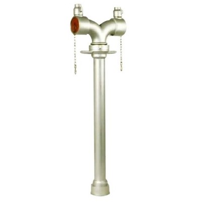 Double Headed Alloy Standpipe – 2.5” Outlets BE08 Double Headed Alloy Standpipe – 2.5” Outlets BE08