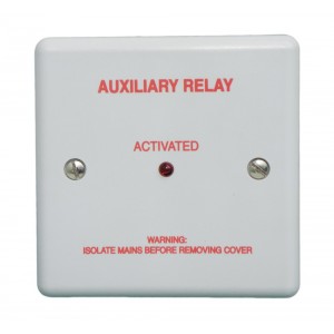 Haes Auxiliary Fused Relay in White BRF248A-W