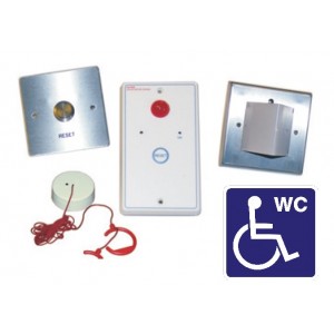 Baldwin Boxall Disabled Toilet Alarm Assistance Call Kit (Half Stainless-Steel) BVOCDTAS