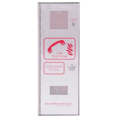 Baldwin Boxall Omnicare Type A Stainless Steel Fire Telephone with Lock Door BVOCFSL Baldwin Boxall Omnicare Type A Stainless Steel Fire Telephone with Lock Door BVOCFSL