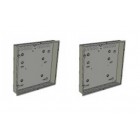 Fike 507-0020 Quadnet Control Panel Back Boxes (x2)