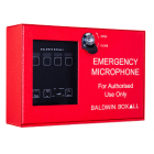Baldwin Boxall Four Zone Emergency Fire Microphone BFM404