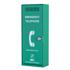 Baldwin Boxall CARE2 Type A Green Steward Emergency Telephone with Lock Door C2ETGL