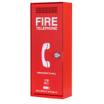 Baldwin Boxall CARE2 Type A Red Fire Telephone with Lock Door C2FTRL