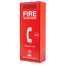 Baldwin Boxall CARE2 Type A Red Fire Telephone with Push Door C2FTRP