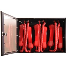 Baldwin Boxall CARE2 Roaming Telephone Enclosure in Stainless Steel C2RTES