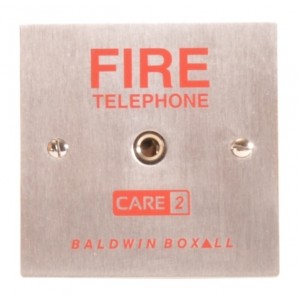 Baldwin Boxall CARE2 Roaming Telephone Jack Socket (United Kingdom) C2RTJUK