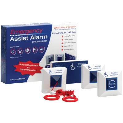 Cooper CFEAPULLKIT Toilet Alarm Full Kit including PSU Cooper CFEAPULLKIT Toilet Alarm Full Kit including PSU