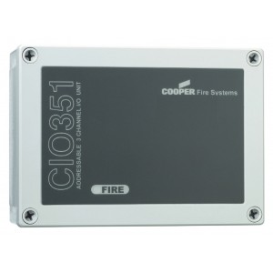 Cooper CIO351S 3 Channel Input Output Unit (resets on silence alarms) (MIO324S / FXN510S)