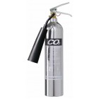 2kg Commander Contempo CO2 Polished Alloy Extinguisher - COEX2P