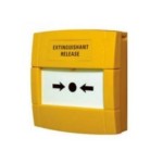 C-Tec BF372F KAC Extinguishant Release – Flush - Call Point - Yellow