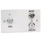 C-Tec (QT609KSI/SS) Quantec Stainless Steel Key Switch Isolatable Call Point - Key Reset with Sounder