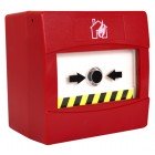 C-Tec BF370S/W Sycall Red IP66 Surface Mounting No Break Fire Call Point
