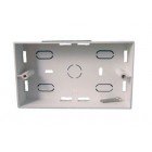 C-Tec NCP-15 White 32mm Surface Mount UK Double Gang Back Box