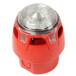 KAC CWSS-RR-W5 Sounder VAD Beacon Red Body Red Flash with Deep Base KAC CWSS-RR-W5 Sounder VAD Beacon Red Body Red Flash with Deep Base