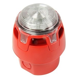 Morley CWSS-RR-W5 Sounder VAD Beacon Red Body Red Flash with Deep Base