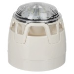 Gent Sounder VAD Beacon White Base with White Flash - CWSS-WW-S5