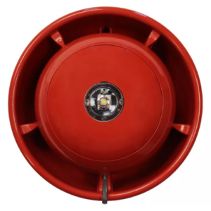 SmartCell SC-33-0110-0001-99 SmartCell Sounder Ceiling VAD - Red Body - Red Flash