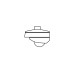 Carrier TVD-CB2 TruVision™ Dome 2 Inch Cup Base For IP 365 Wedge Carrier TVD-CB2 TruVision™ Dome 2 Inch Cup Base For IP 365 Wedge